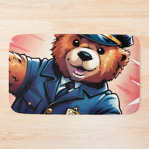 Item preview, Teddy as a policeman designed and sold by Colin Bentham.