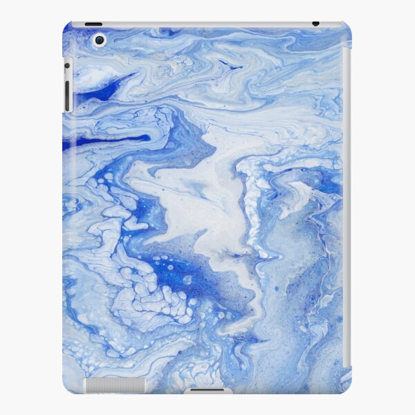 Wintry Fairy Land: Acrylic Pour Painting iPad Snap Case