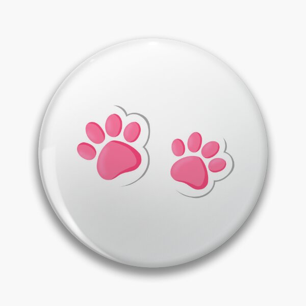 Item preview, Cute pink and white little cat's feet designed and sold by TiffyChaa.
