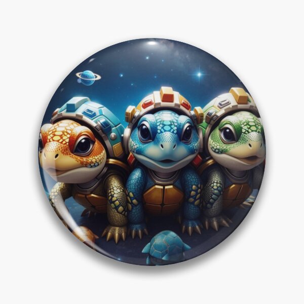 Item preview, Turtles Of Space, Cute Turtles Of Space  designed and sold by FunkyFusionArt.
