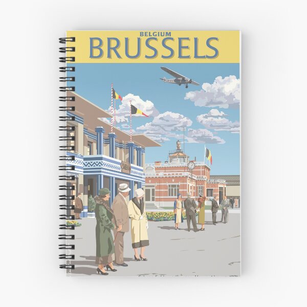 Item preview, Haren Airport, Brussels, Belgium, 1931 designed and sold by contourcreative.