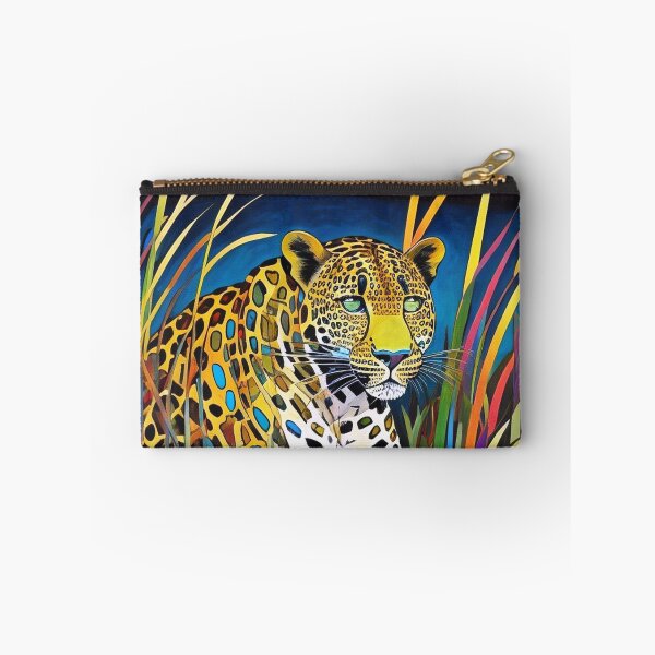 Item preview, Leopard hiding in long grass designed and sold by George Hutton Hunter.