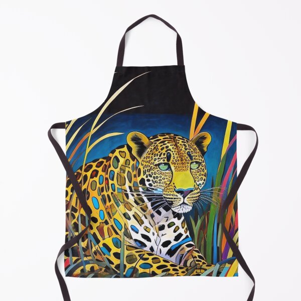 Item preview, Leopard hiding in long grass designed and sold by George Hutton Hunter.
