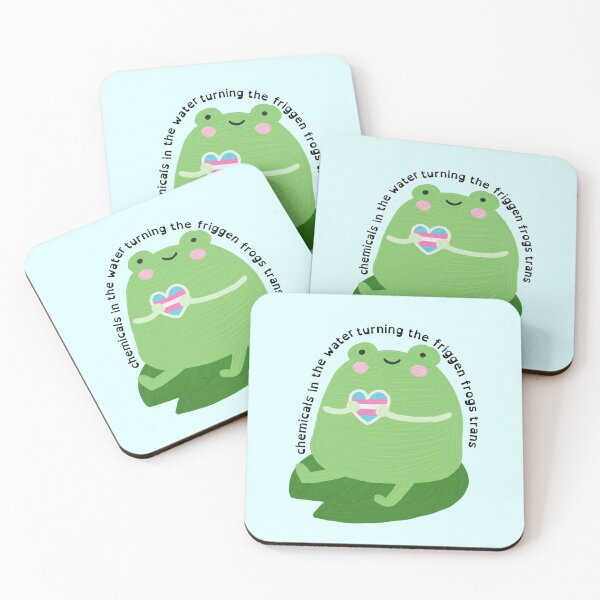 Item preview, Trans frogs  designed and sold by agaveporridge.