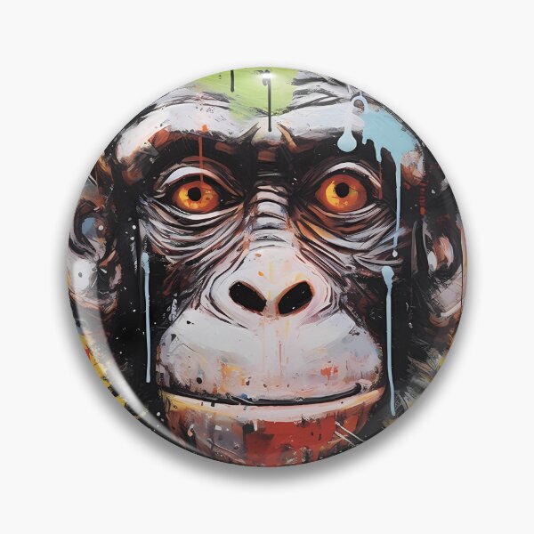 Item preview, Art: Wild Monkey Masterpiece. designed and sold by GiveMeMood.