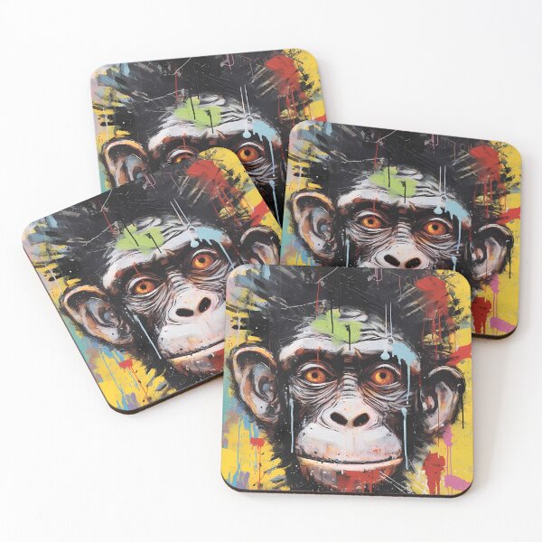 Item preview, Art: Wild Monkey Masterpiece. designed and sold by GiveMeMood.