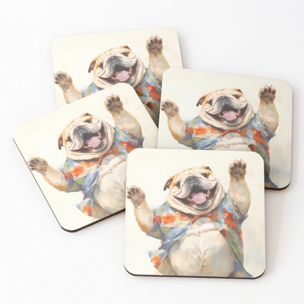 Item preview, Doggy's Summer Paradise, Joyful Leap designed and sold by BrotherQY.