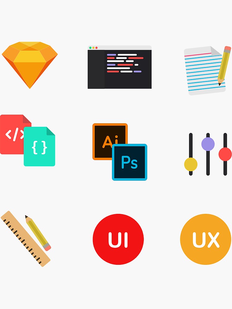 UI/UX Sticker Pack by sirajcho