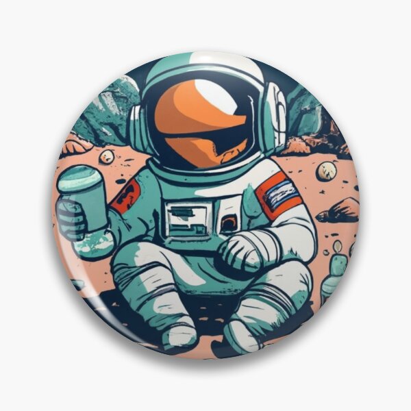 Item preview, Astronaut's breakfast on Moon 3 designed and sold by xaiartist.