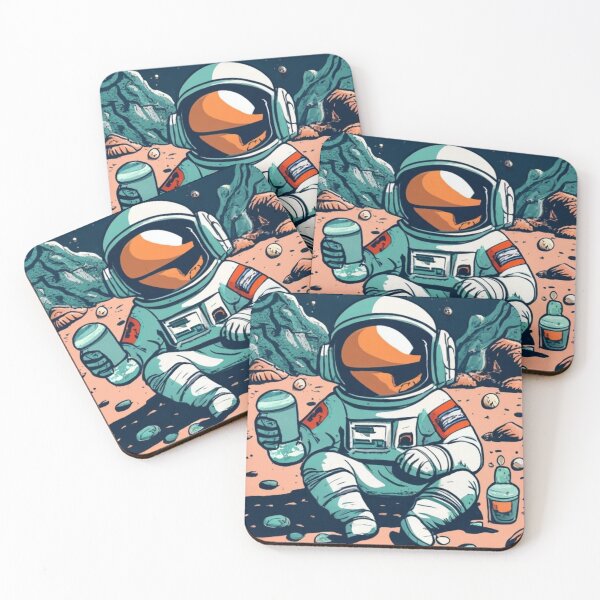 Item preview, Astronaut's breakfast on Moon 3 designed and sold by xaiartist.