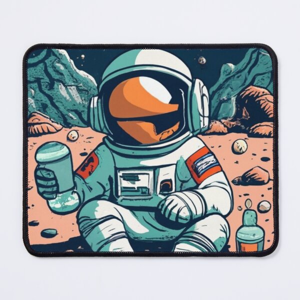 Item preview, Astronaut's breakfast on Moon 3 designed and sold by xaiartist.