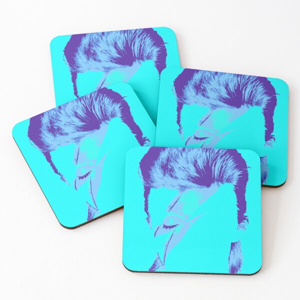 Item preview, Bare Faced Icons -Bowie Blue designed and sold by Gary Hogben.