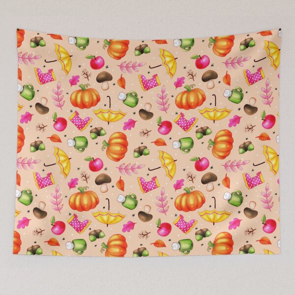 Item preview, Cozy autumn pattern designed and sold by Kalaidas-Art.