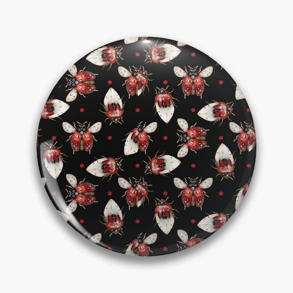 Item preview, Red beetle with white wings. A beautiful beetle. designed and sold by Anastasiia Yurevych.
