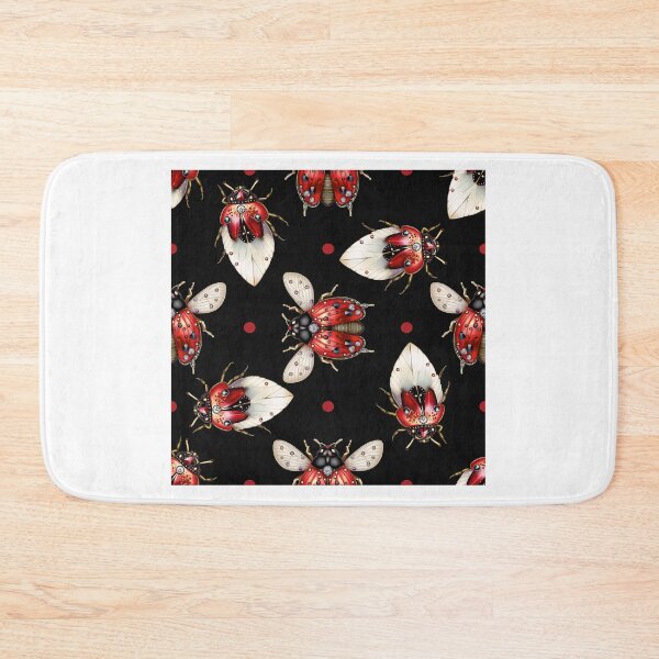 Item preview, Red beetle with white wings. A beautiful beetle. designed and sold by Anastasiia Yurevych.