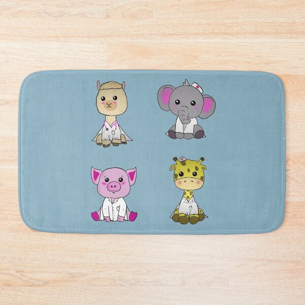 Item preview, Cute doctors; lama, giraffe, elephant and pig designed and sold by Tamm-art.