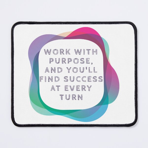 Item preview, Work with purpose, and you'll find success at every turn designed and sold by DC Shop.