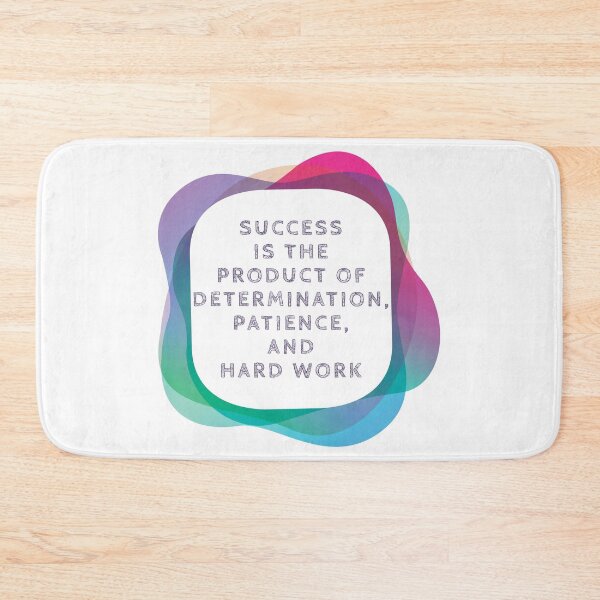 Item preview, Success is the product of determination, patience, and hard work designed and sold by DC Shop.