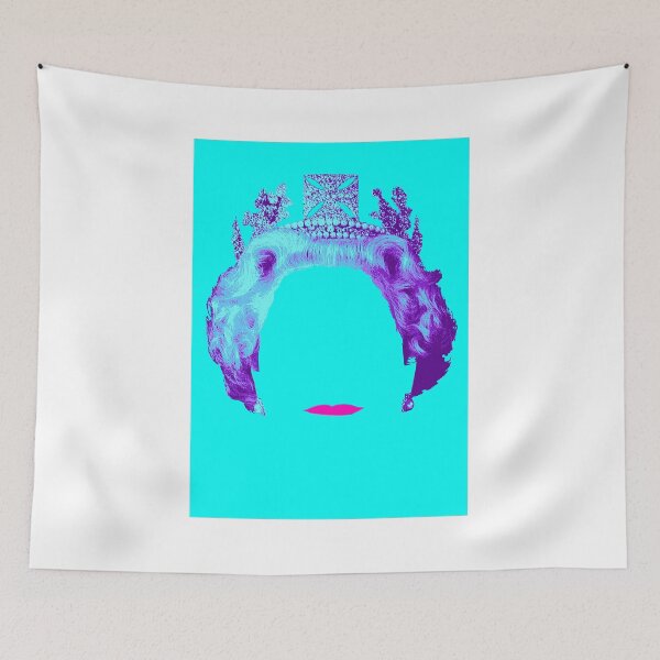Item preview, Bare Faced Icons -Her Majesty Blue designed and sold by Gary Hogben.
