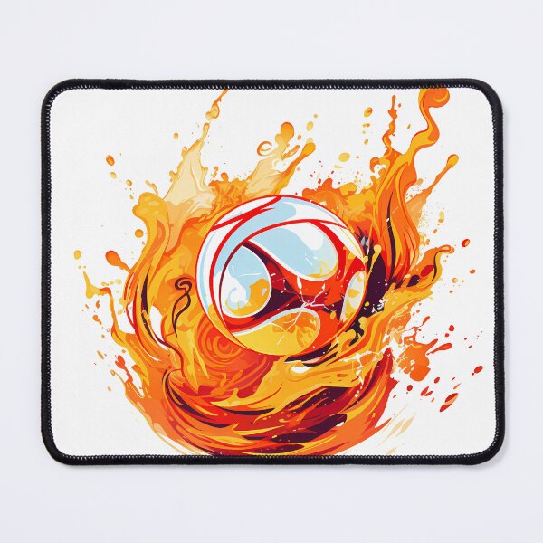 Item preview, “Netball Waves” designed and sold by Art-Vortex-fr.