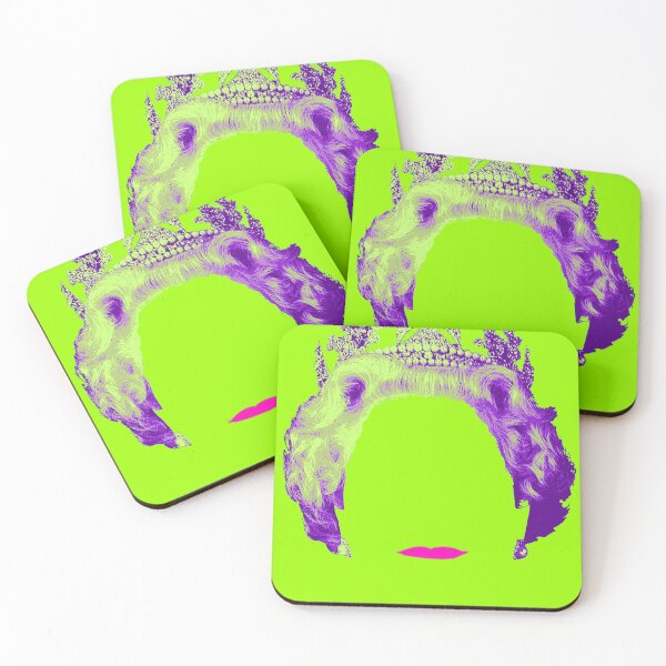 Item preview, Bare Faced Icons -Her Majesty Lime designed and sold by Gary Hogben.