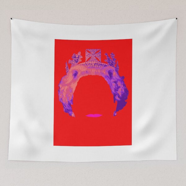 Item preview, Bare Faced Icons -Her Majesty Red designed and sold by Gary Hogben.