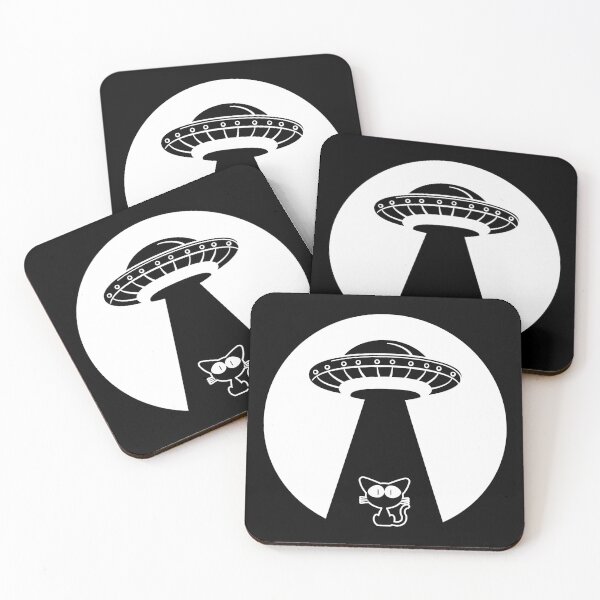 Item preview, Alien UFO Funny Cat VI designed and sold by Lemon Pepper.