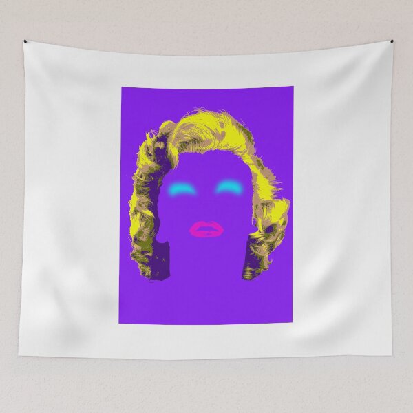 Item preview, Bare Faced Icons - Monroe - Purple designed and sold by Gary Hogben.