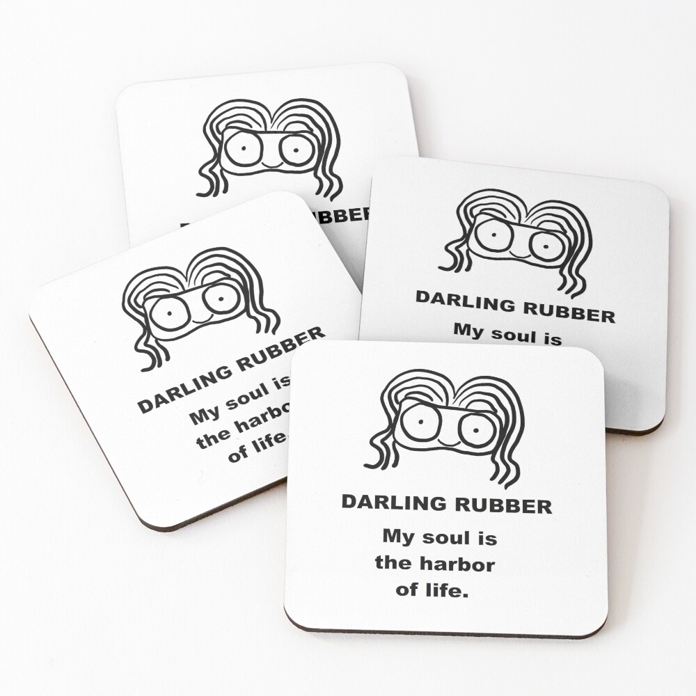 Item preview, Coasters (Set of 4) designed and sold by RubberWorld.