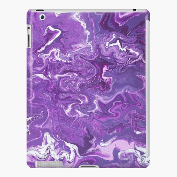 Dancing Iris: Acrylic Pour Painting iPad Snap Case