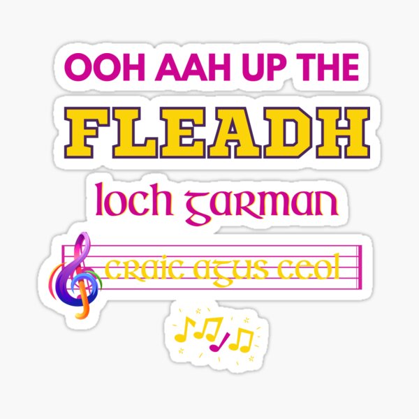 Item preview, Ooh Aah Up The Fleadh Wexford, Wexford Fleadh Cheoil 2024 designed and sold by Urban-Celt.