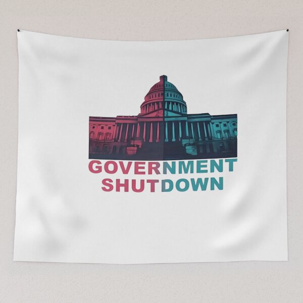 Item preview, Government shutdown 2023 designed and sold by ANNINOART ⭐⭐⭐⭐⭐.