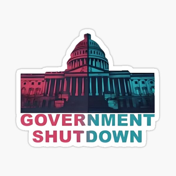 Item preview, Government shutdown 2023 designed and sold by ANNINOART ⭐⭐⭐⭐⭐.