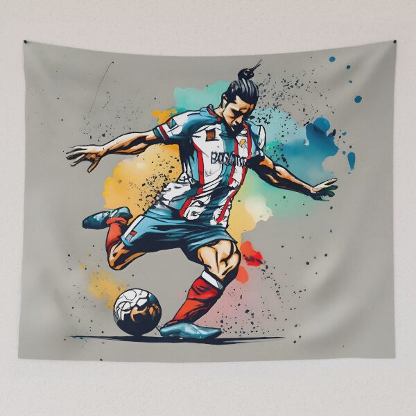 Item preview, Ibrahimovic Watercolor Drawing designed and sold by Chop-nu.