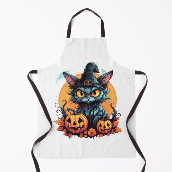 Item preview, Scary Halloween cat designed and sold by Coloredroad.