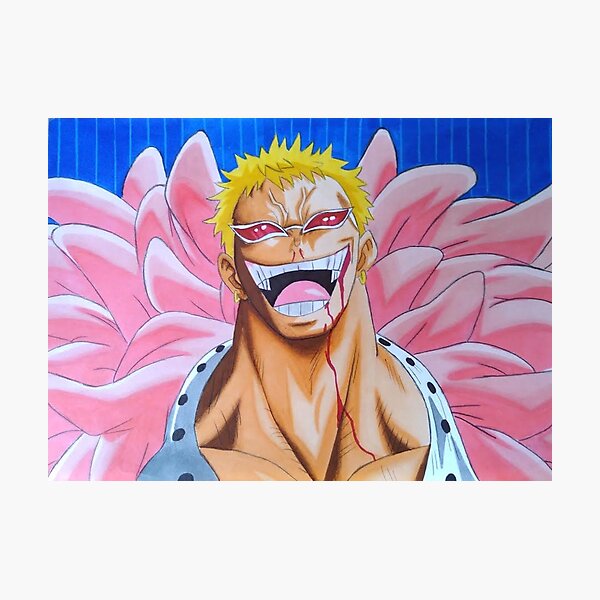 One Piece Donquixote Doflamingo Inspired Cosplay Costume Anime