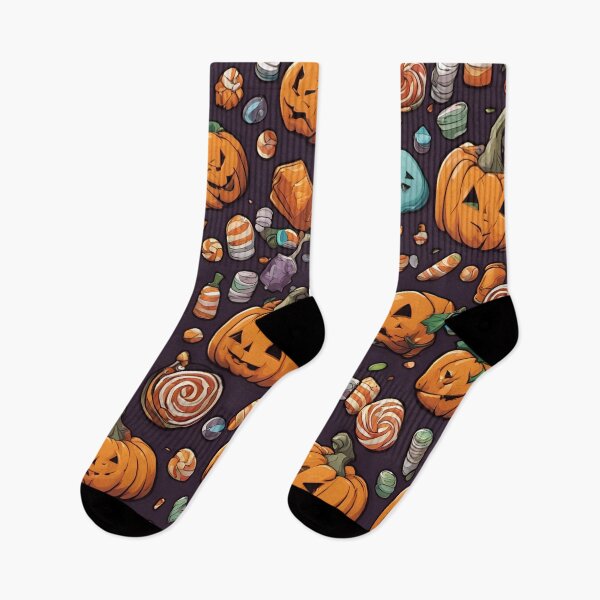Item preview, Halloween Pumpkins and Candies designed and sold by SeamCraft.