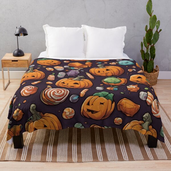 Item preview, Halloween Pumpkins and Candies designed and sold by SeamCraft.