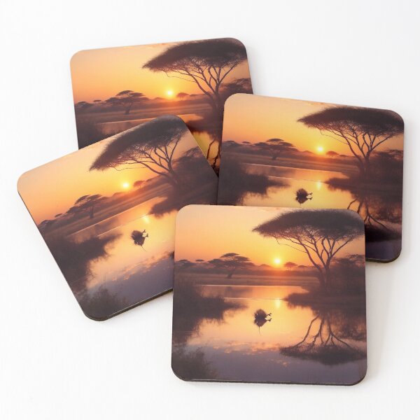Item preview, Peaceful african wilderness designed and sold by M-Y-A-R-T-.