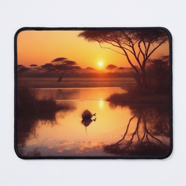 Item preview, Peaceful african wilderness designed and sold by M-Y-A-R-T-.