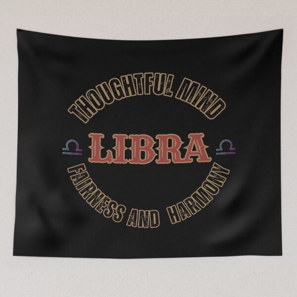 Item preview, LIBRA, Thoughtful Mind SlogansShirts for men, women and kids designed and sold by Nokart.