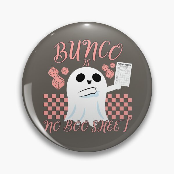 Item preview, Bunco Is No Boo Sheet Halloween Funny Spooky Season Ghost designed and sold by SunfullyYours.