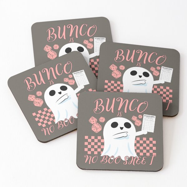 Item preview, Bunco Is No Boo Sheet Halloween Funny Spooky Season Ghost designed and sold by SunfullyYours.