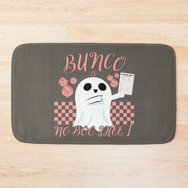 Item preview, Bunco Is No Boo Sheet Halloween Funny Spooky Season Ghost designed and sold by SunfullyYours.