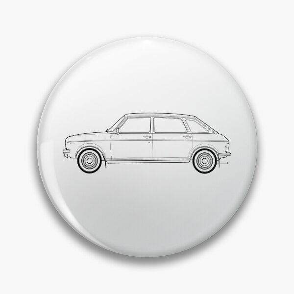 Artikelvorschau, Austin Maxi-Umrisszeichnung entworfen und verkauft von RJWautographics.