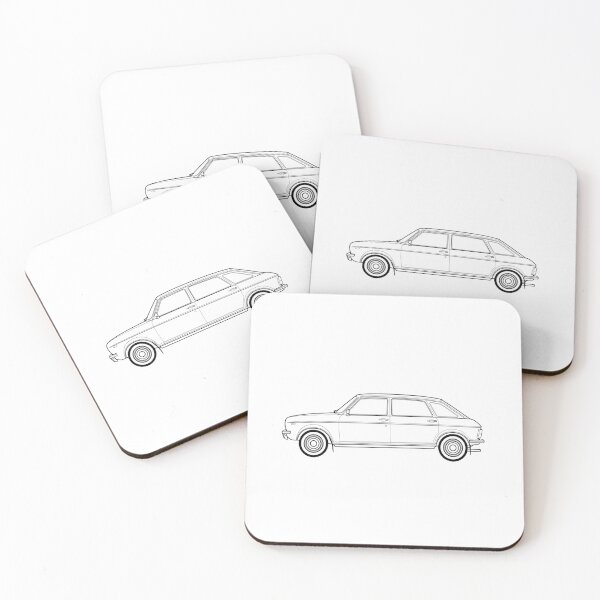 Item preview, Austin Maxi outline drawing designed and sold by RJWautographics.