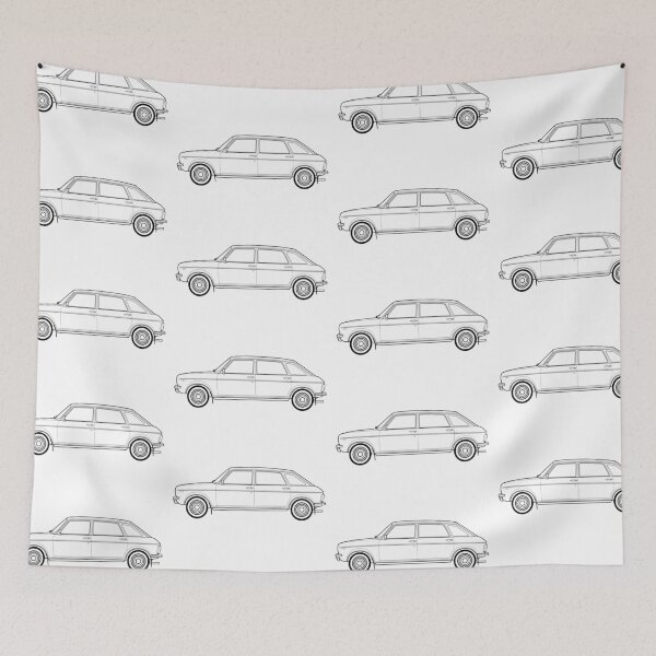 Item preview, Austin Maxi outline drawing designed and sold by RJWautographics.