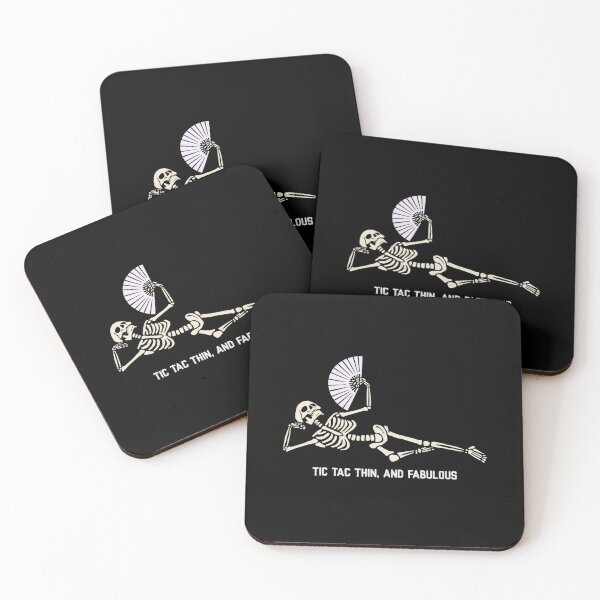 Item preview, Tic Tac Thin, And Fabulous designed and sold by Pulse & Paws | Pop Culture Tees and Stickers.