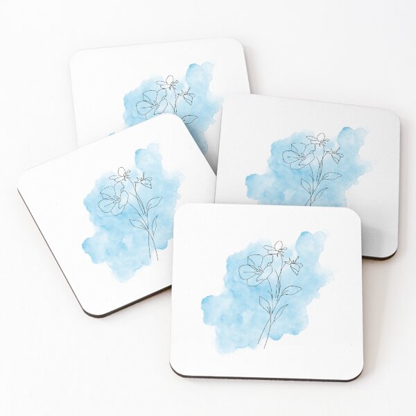 Item preview, Blue Watercolor Flower designed and sold by shayliciab33.