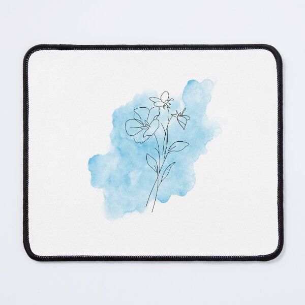 Item preview, Blue Watercolor Flower designed and sold by shayliciab33.